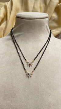 Thumbnail for Good Looking Morden Gold Diamond Mangalsutra