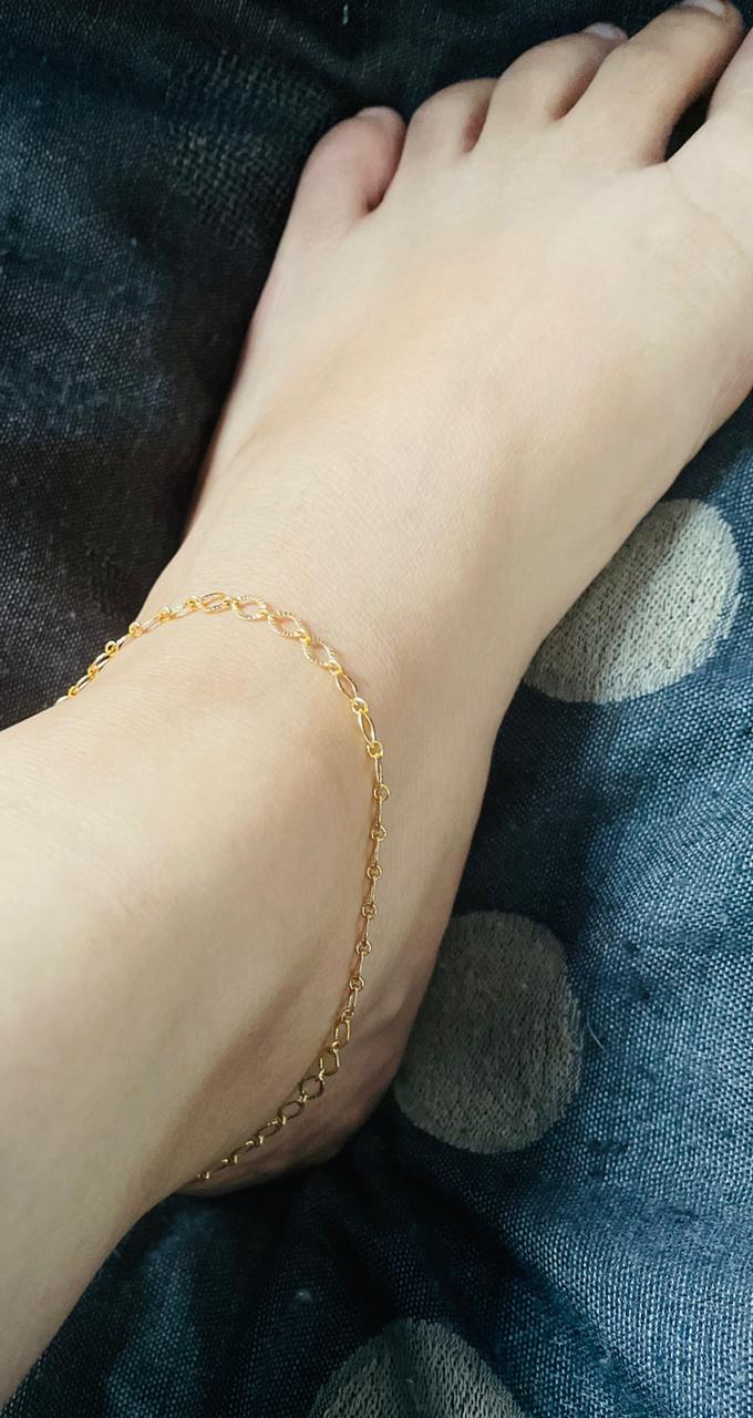 HIGH QUALITY GOLD PLATED ANKLET