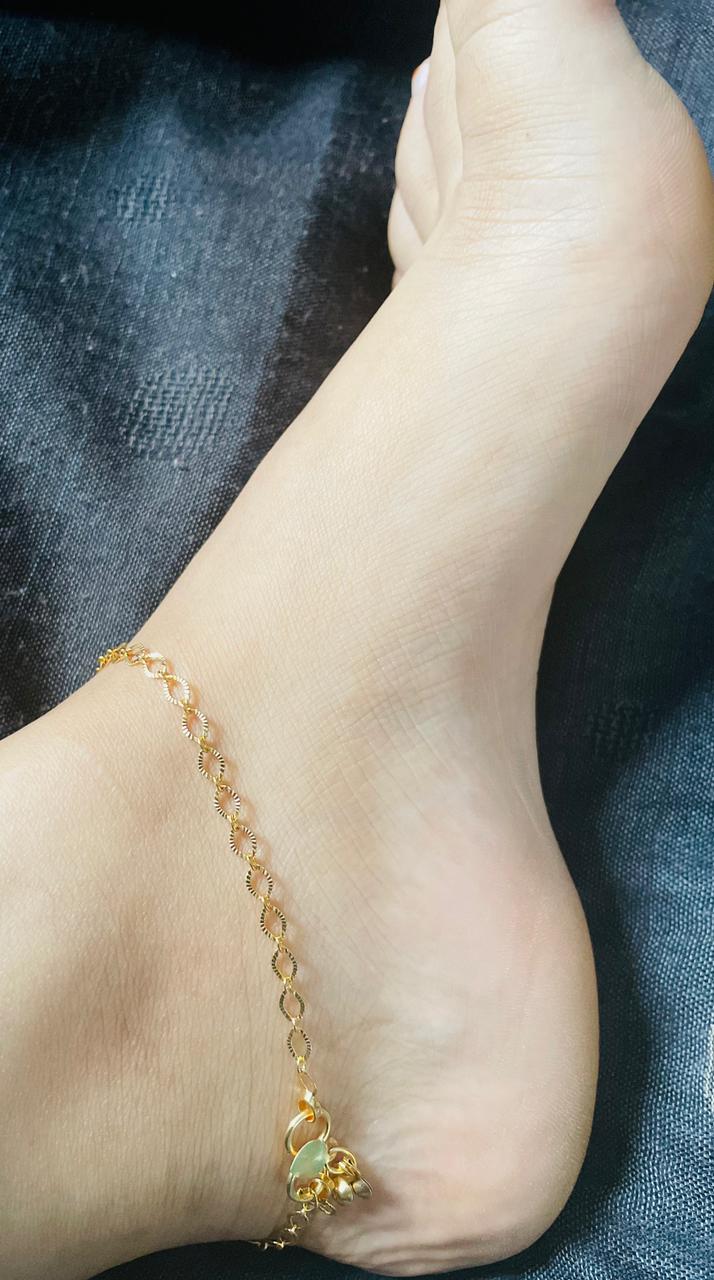 HIGH QUALITY GOLD PLATED ANKLET