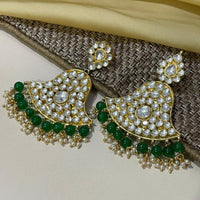 Thumbnail for Beautiful Jadau Kundan Earrings For Women - Abdesignsjewellery