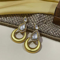 Thumbnail for Partywear Gold Plated Kundan Earring