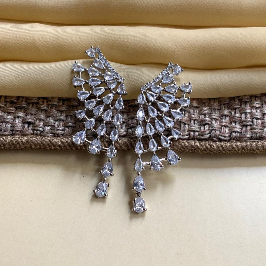 American Diamond Earring - Abdesignsjewellery