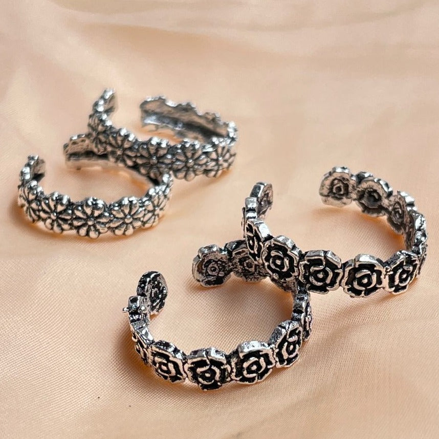 Buy German Silver Rings | Kundan Rings | Rings | Ayesha Creations