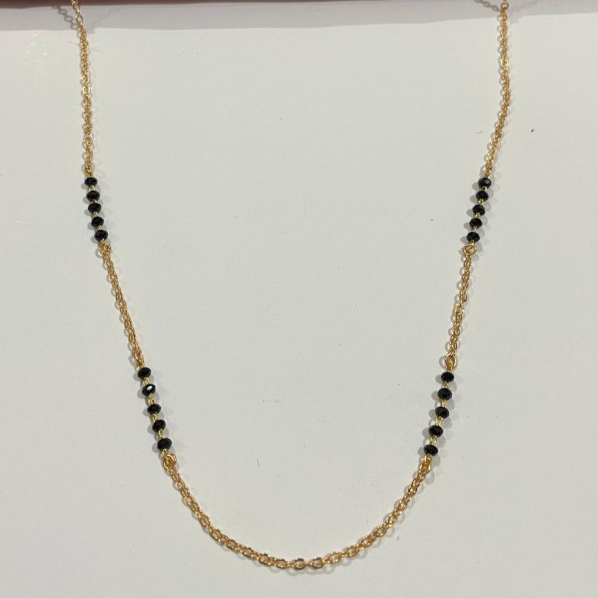 Crystal Simple Kidiya Mangalsutra - Abdesignsjewellery