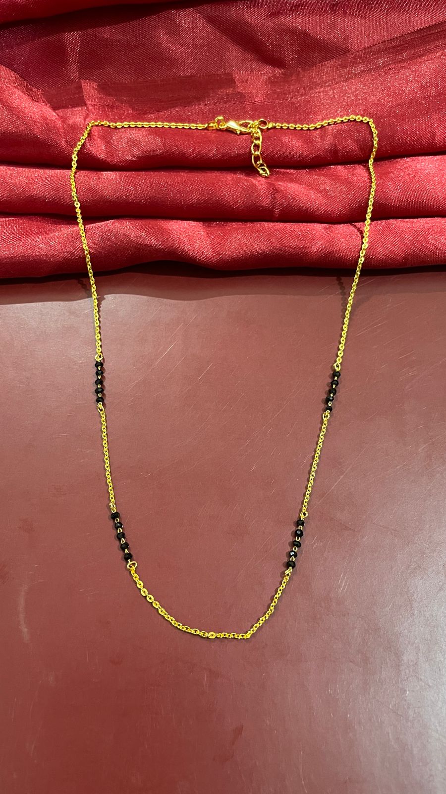 Crystal Simple Kidiya Mangalsutra - Abdesignsjewellery