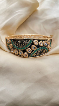 Thumbnail for Black Handpaint Antique Bracelet