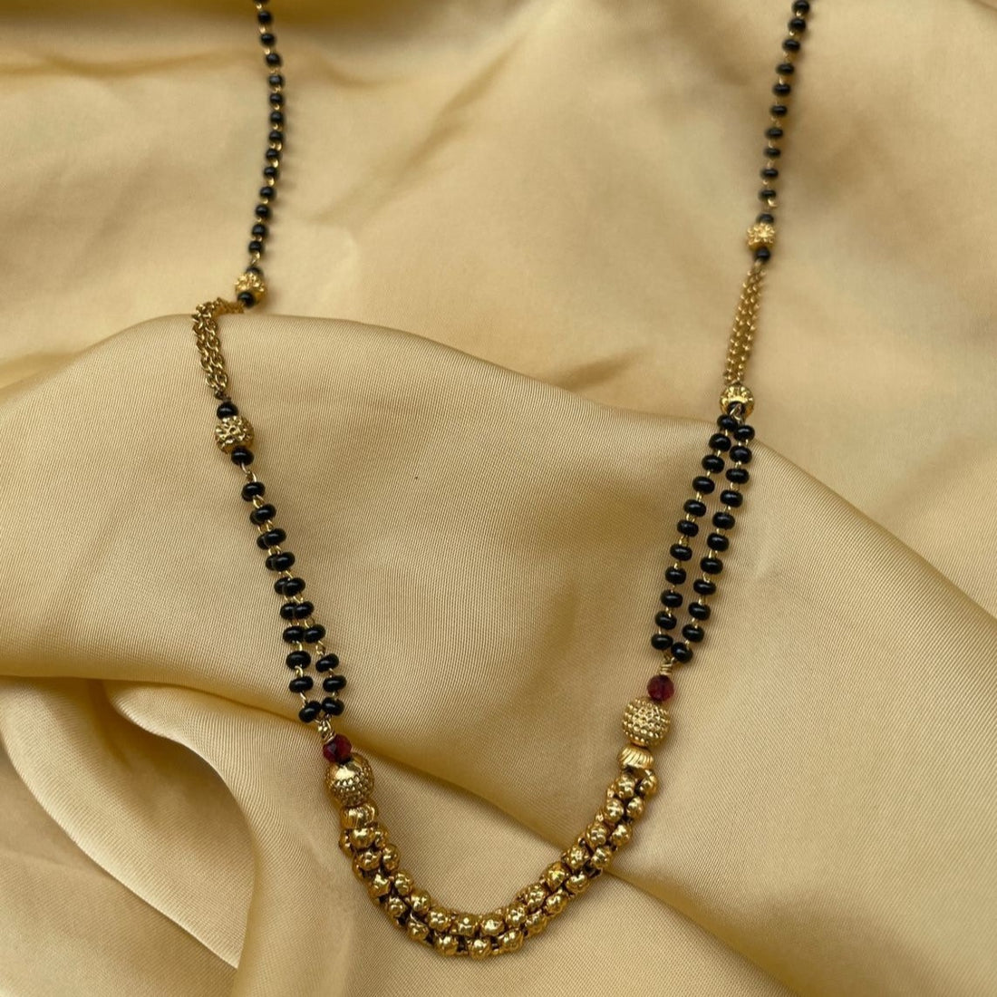 Beautiful Antique Golden Mangalsutra - Abdesignsjewellery