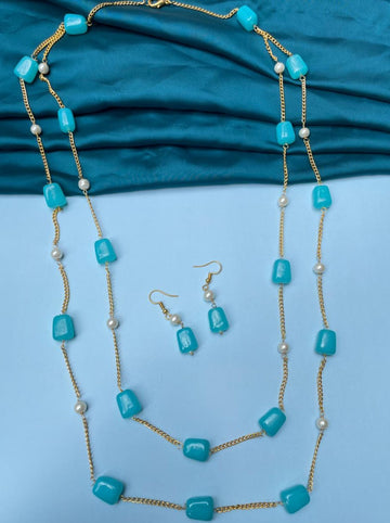Blue Stone Dailywear Mala - Abdesignsjewellery