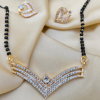 Thumbnail for Classic White Diamond Mangalsutra - Abdesignsjewellery