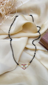 Thumbnail for American Diamond Heart Mangalsutra