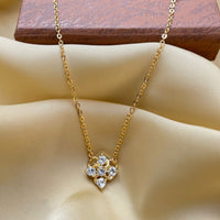 Thumbnail for Dainty Diamond Flower Mangalsutra - Abdesignsjewellery