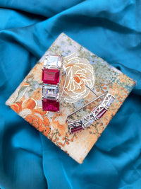 Thumbnail for Glamorous Attractive Red Earring