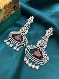 Thumbnail for Classic Cz Silver Plating Earring