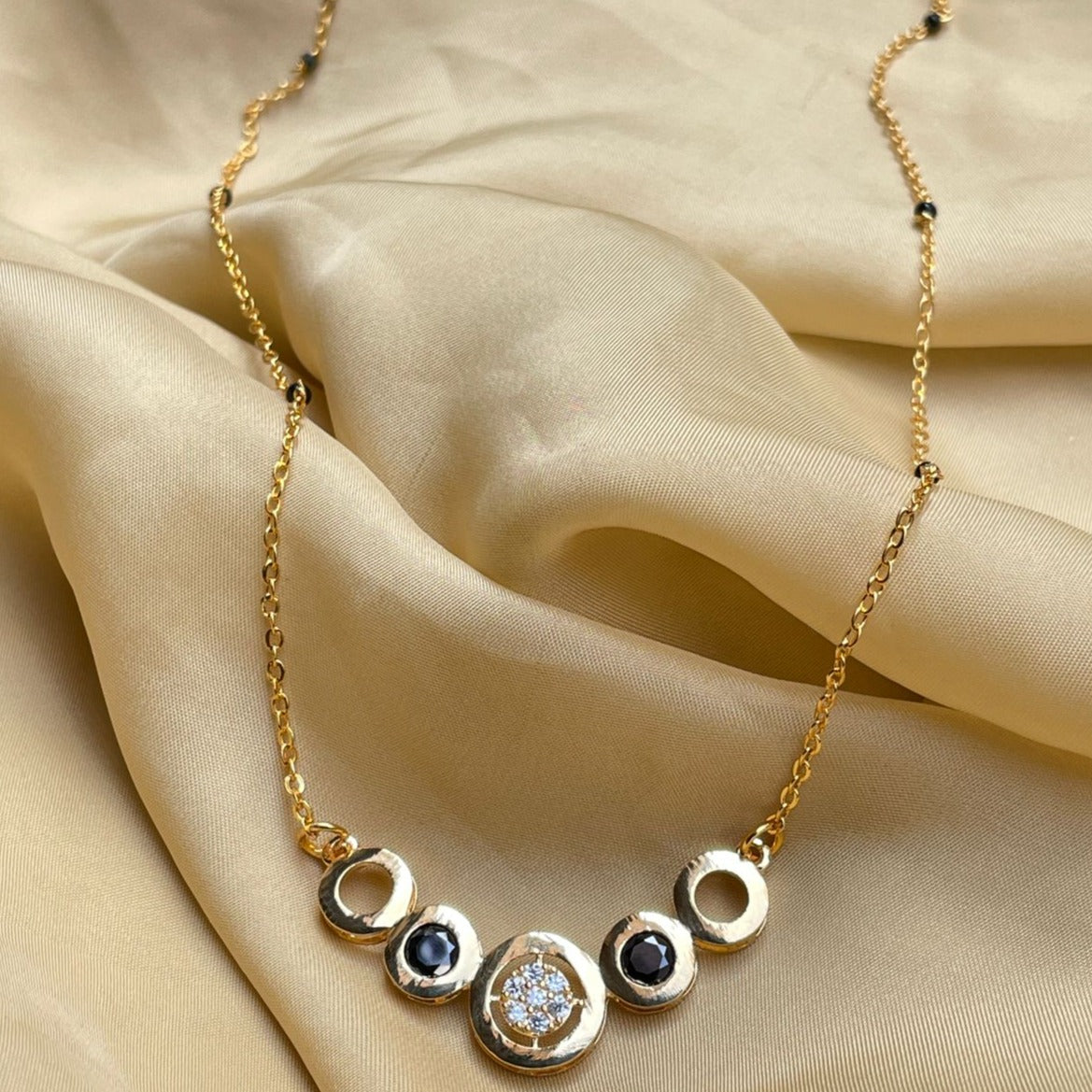 Yami Gautam Wedding Inspired Timeless Gold Plated Fine Mangalsutra