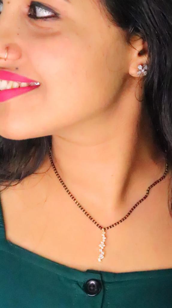 Elegant Gold Plating Mangalsutra - Abdesignsjewellery