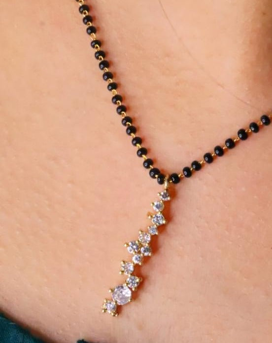 Elegant Gold Plating Mangalsutra - Abdesignsjewellery