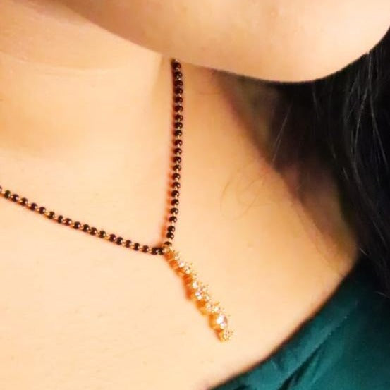 Elegant Gold Plating Mangalsutra - Abdesignsjewellery