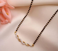 Thumbnail for Trending Gold Plated American Diamond Mangalsutra