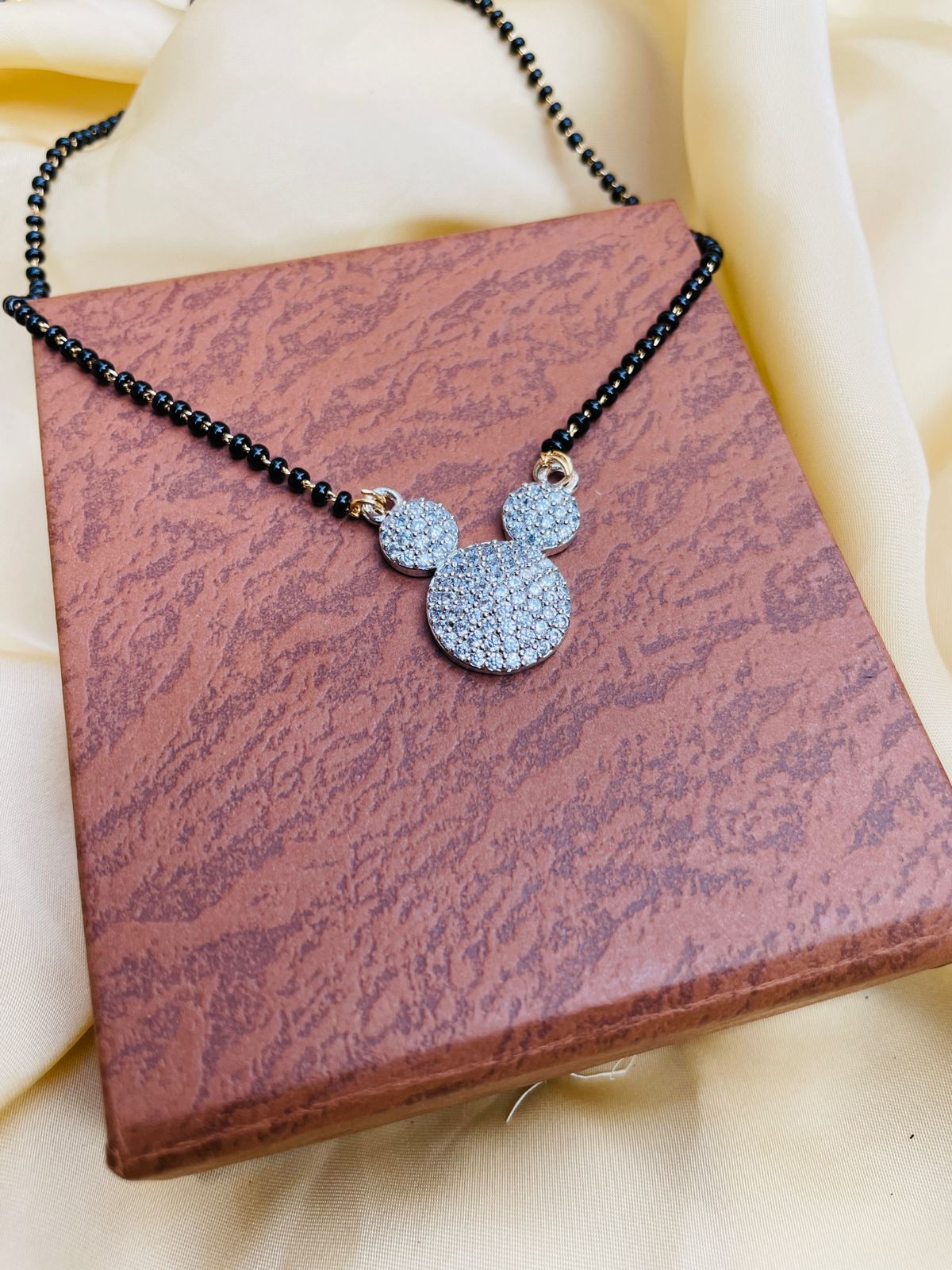 Cute Micky Mouse Mangalsutra - Abdesignsjewellery