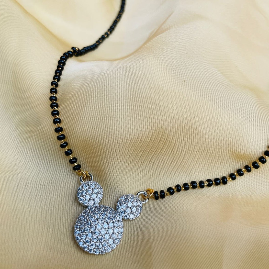 Cute Micky Mouse Mangalsutra - Abdesignsjewellery