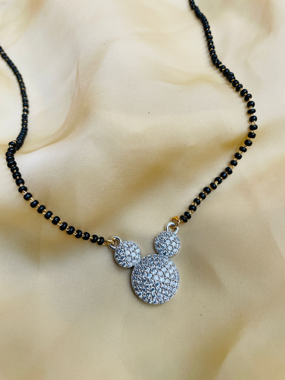 Cute Micky Mouse Mangalsutra - Abdesignsjewellery