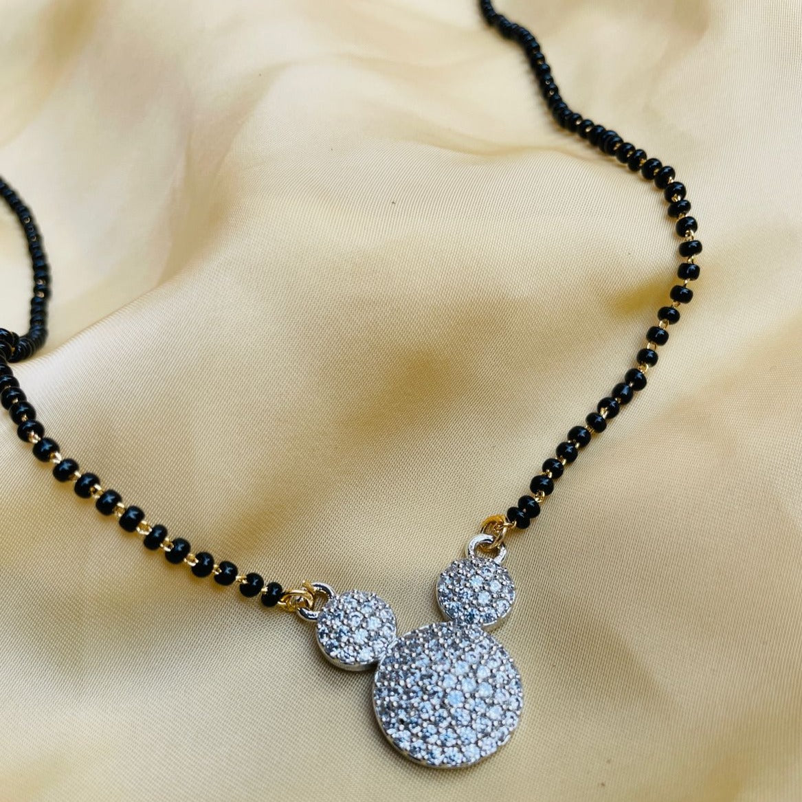 Cute Micky Mouse Mangalsutra - Abdesignsjewellery