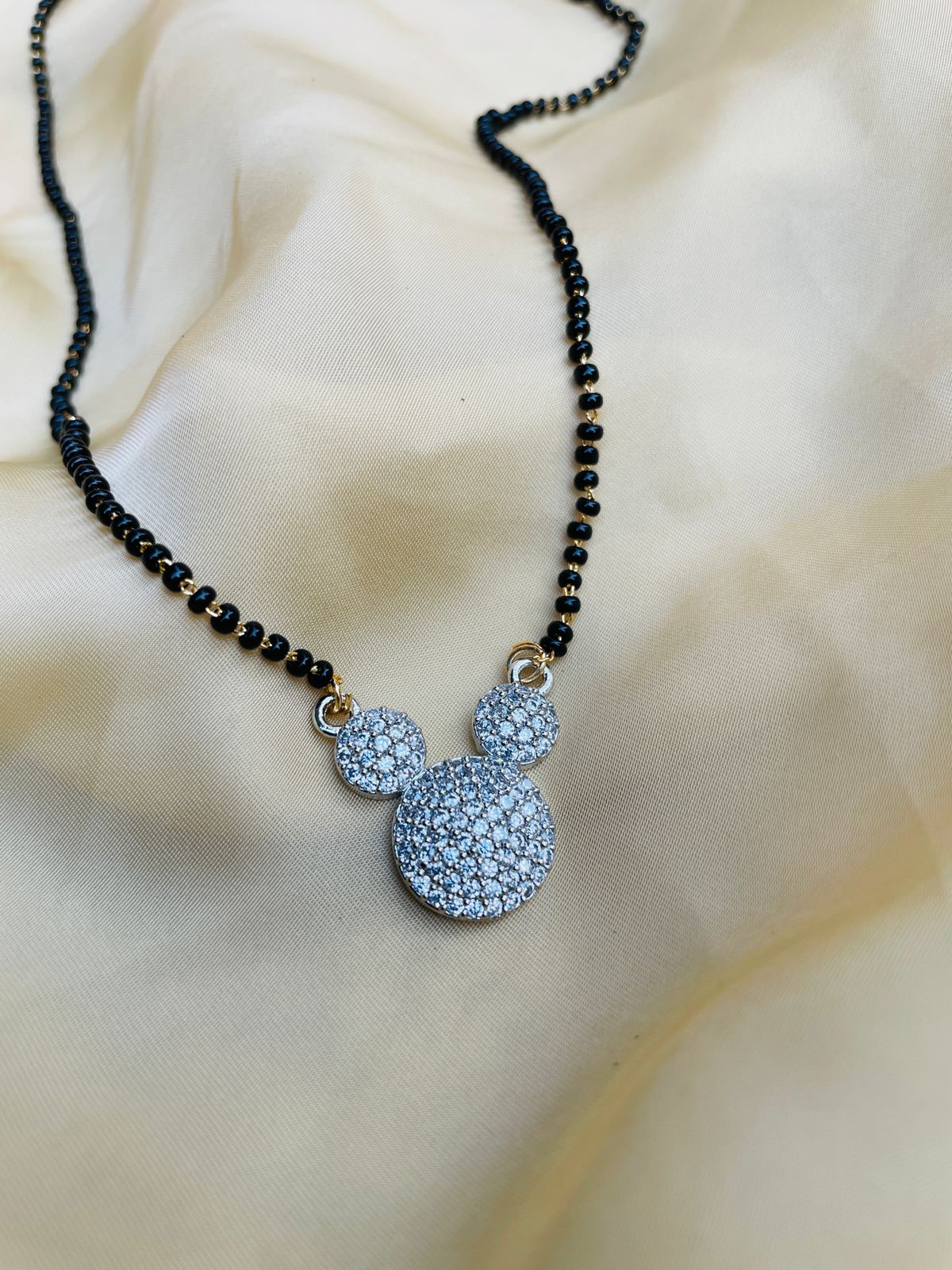 Cute Micky Mouse Mangalsutra - Abdesignsjewellery