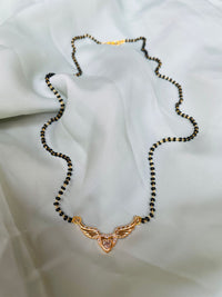 Thumbnail for Fly Beautiful Gold Plated American Diamond Mangalsutra