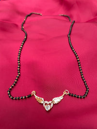 Thumbnail for Fly Beautiful Gold Plated American Diamond Mangalsutra