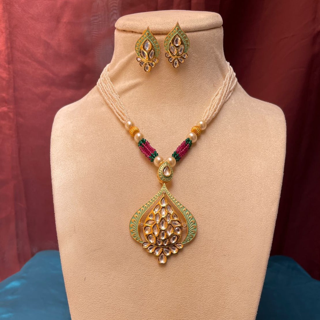 Beautiful Green Ethnic Mala - Abdesignsjewellery