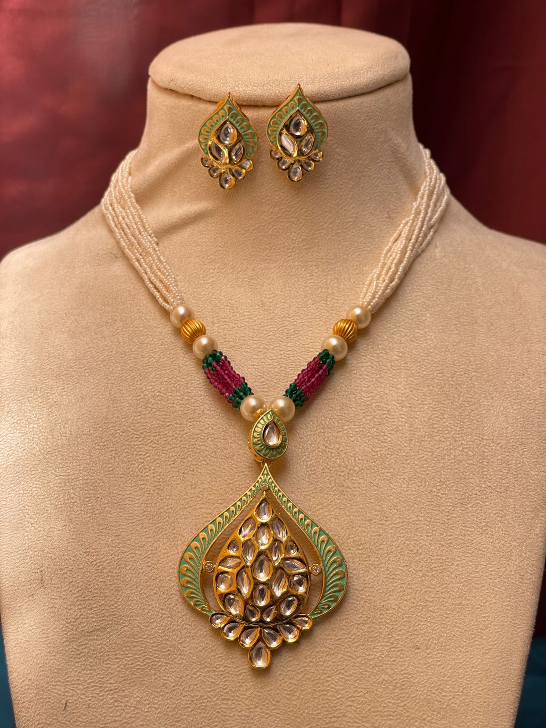 Beautiful Green Ethnic Mala - Abdesignsjewellery