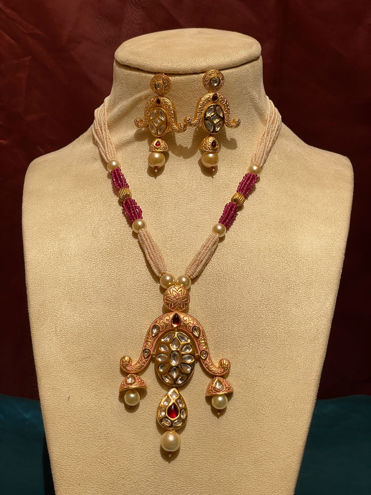 Beautiful High Quality Pearl Mala - Abdesignsjewellery