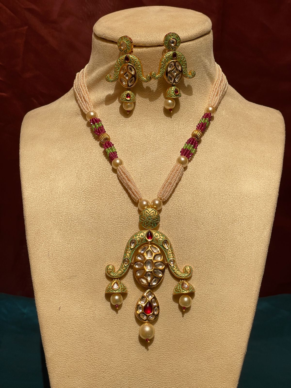 Beautiful High Quality Pearl Mala - Abdesignsjewellery