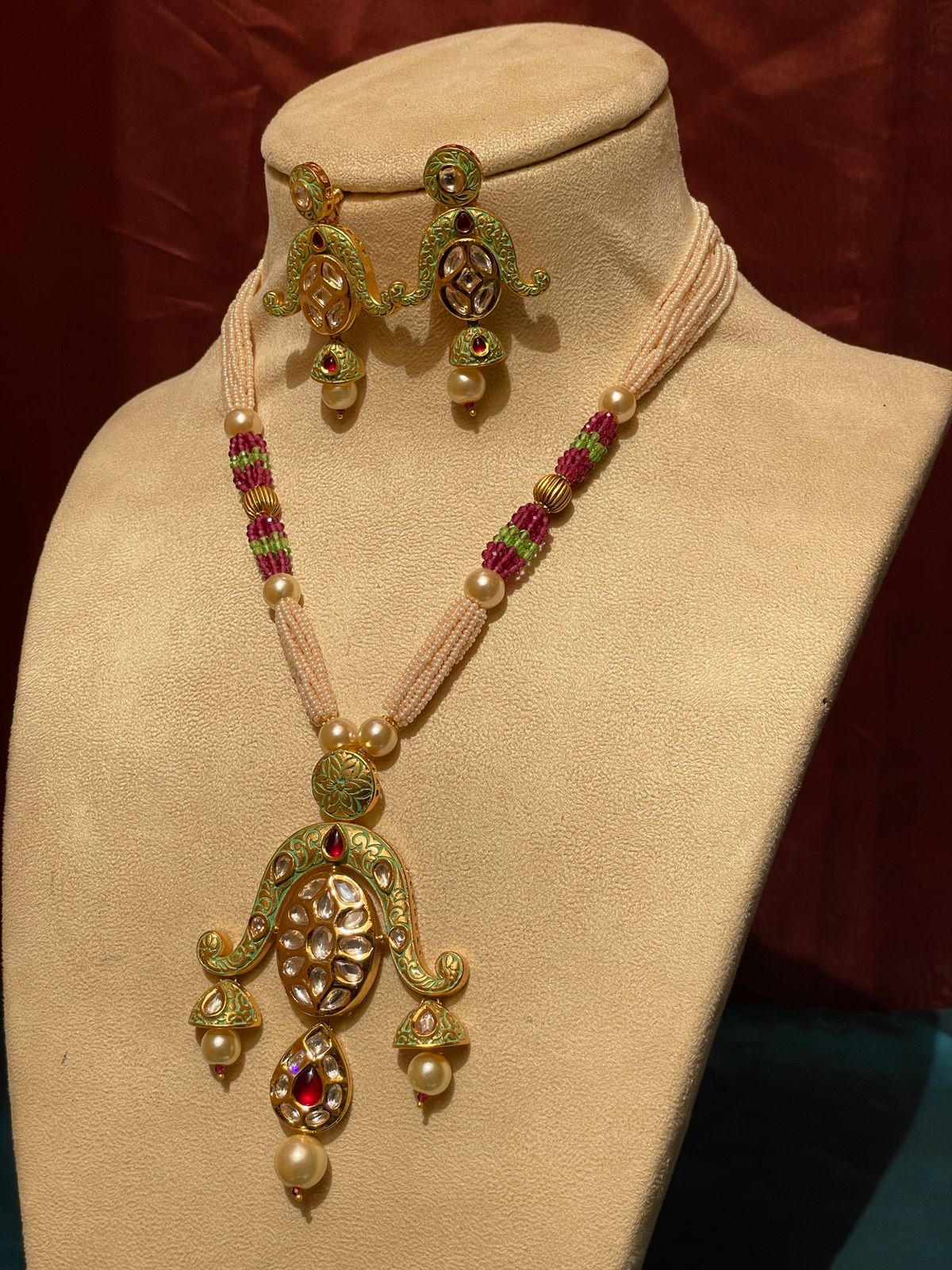 Beautiful High Quality Pearl Mala - Abdesignsjewellery