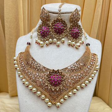 High Quality Necklace With Earring For Brides
