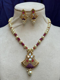 Thumbnail for High Quality Wedding Mala & Earring