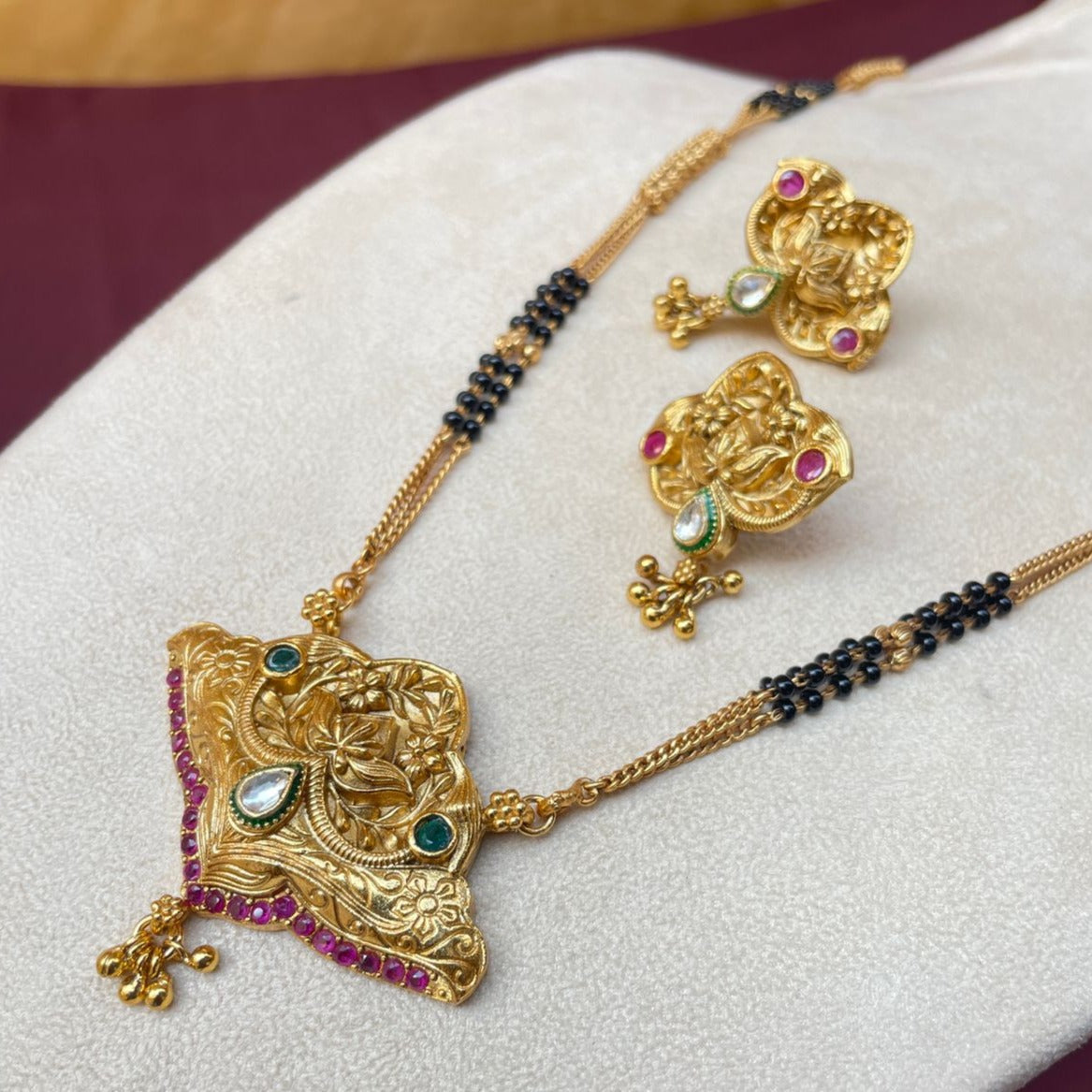 Unique Long Antique Mangalsutra