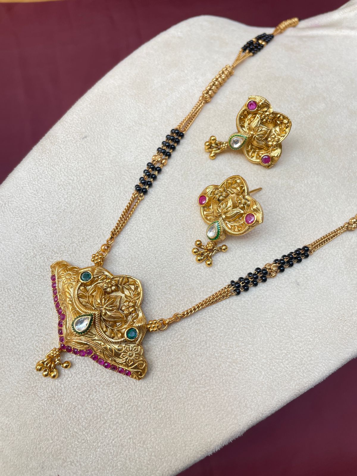 Unique Long Antique Mangalsutra