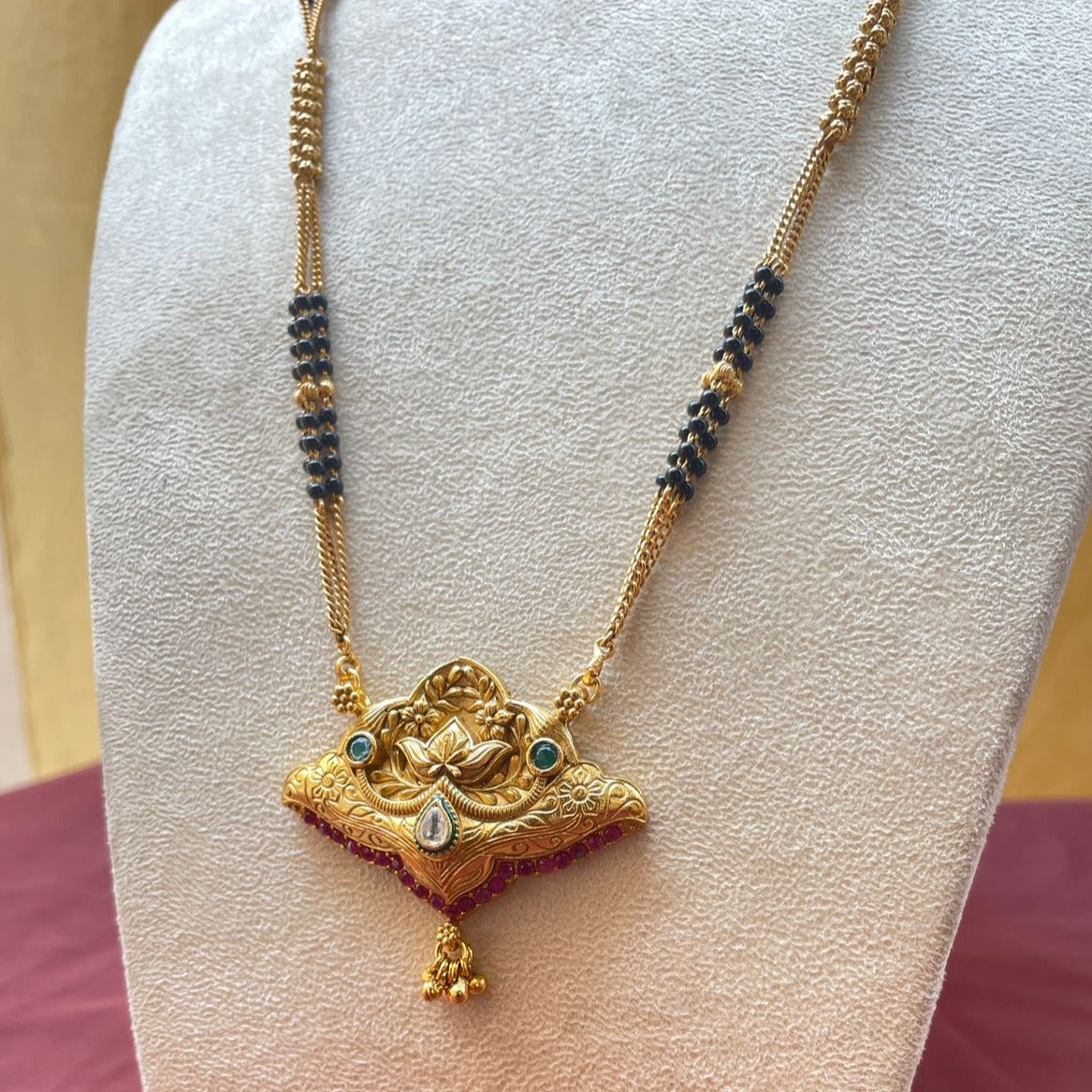 Unique Long Antique Mangalsutra