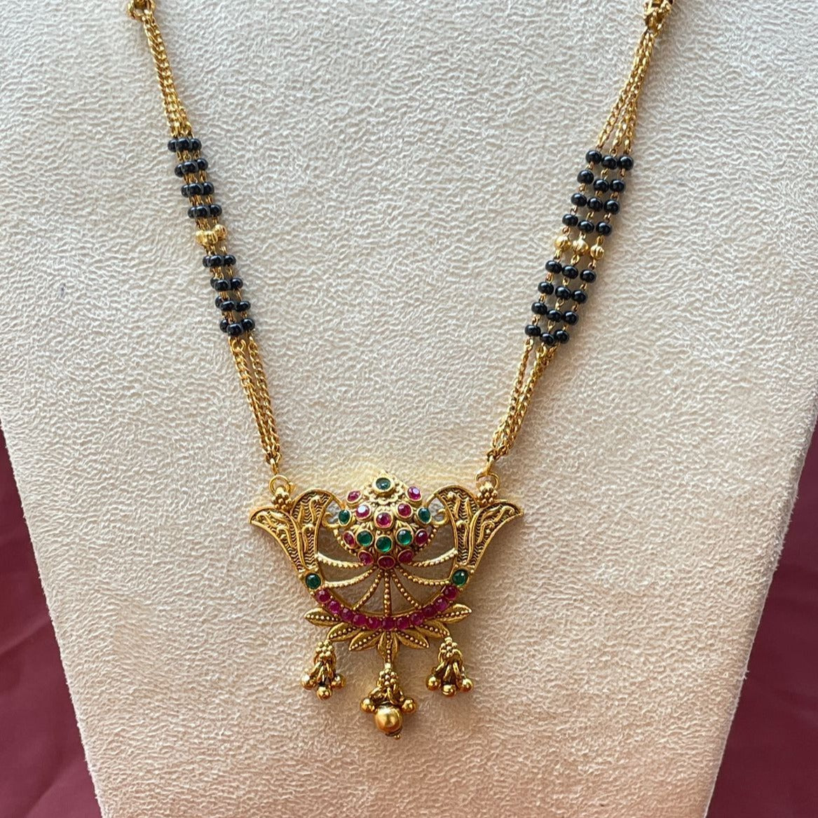 Long Antique MultiColour Mangalsutra