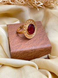 Thumbnail for Matt Polish Hand Crafted Stone Ring