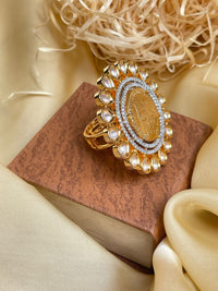 Thumbnail for Beautiful Coin American Diamond Ring