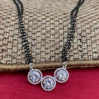 Thumbnail for Astonishing Diamond Stone Mangalsutra - Abdesignsjewellery