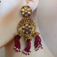 Thumbnail for Exqusite High Quality Gold American Diamond Earrings