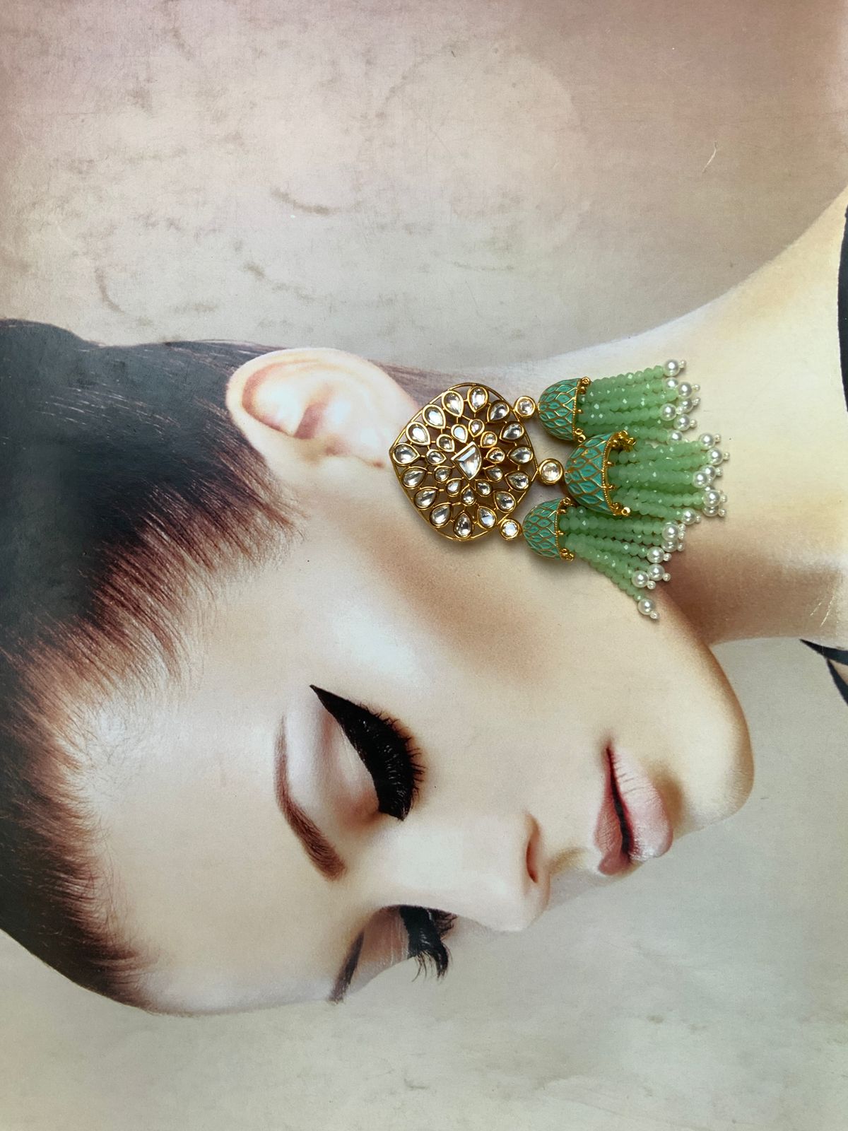 Peora Traditional Gold Plated Jhumka Earring