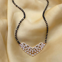 Thumbnail for Trendy Rose Gold Diamond Mangalsutra