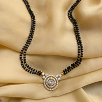 Thumbnail for Allure Round Gold Plated Mangalsutra - Abdesignsjewellery