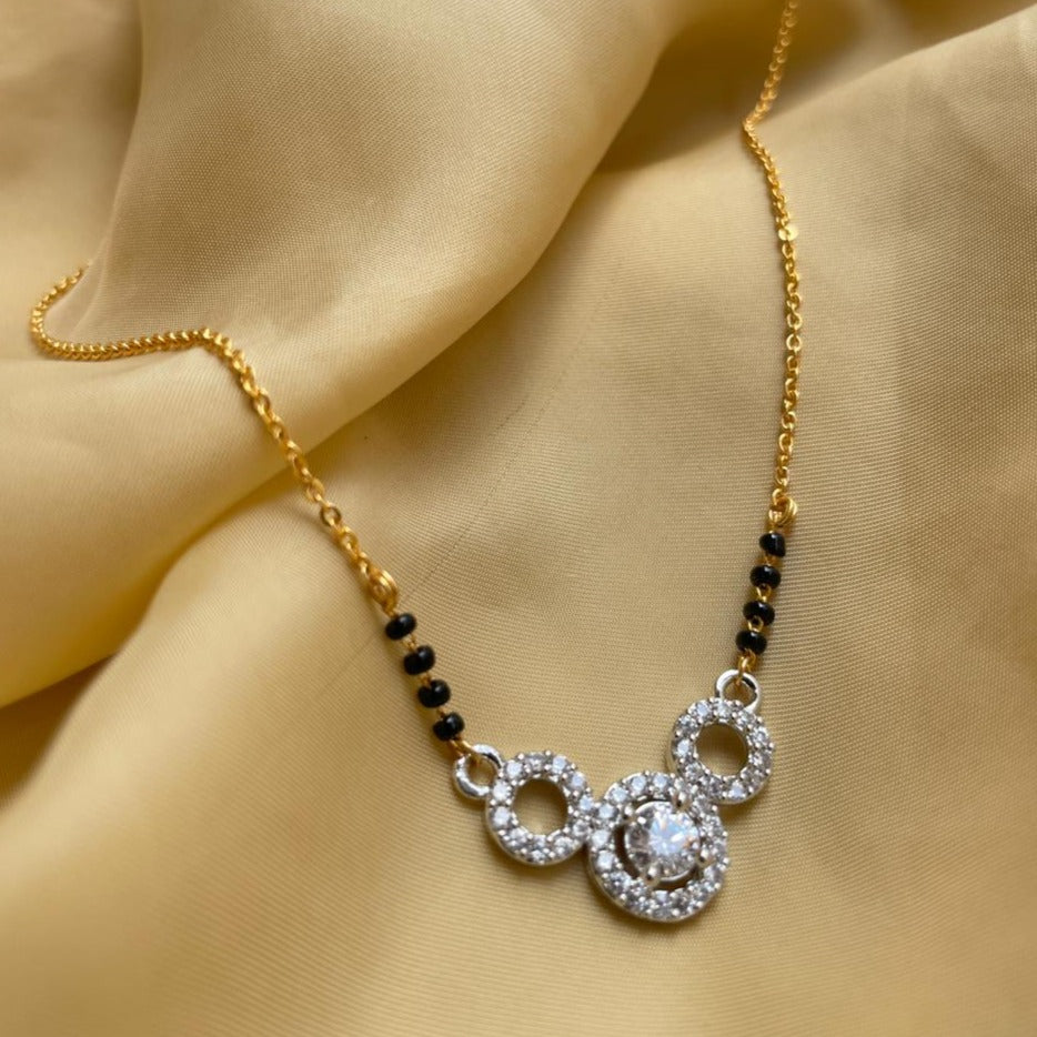 Charming Gold Plated Mangalsutra - Abdesignsjewellery