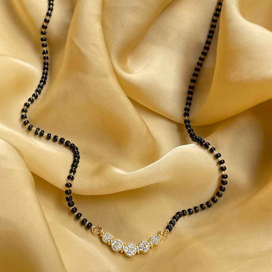 Bewitching Gold Plated Mangalsutra