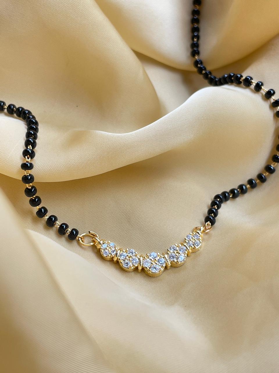 Bewitching Gold Plated Mangalsutra
